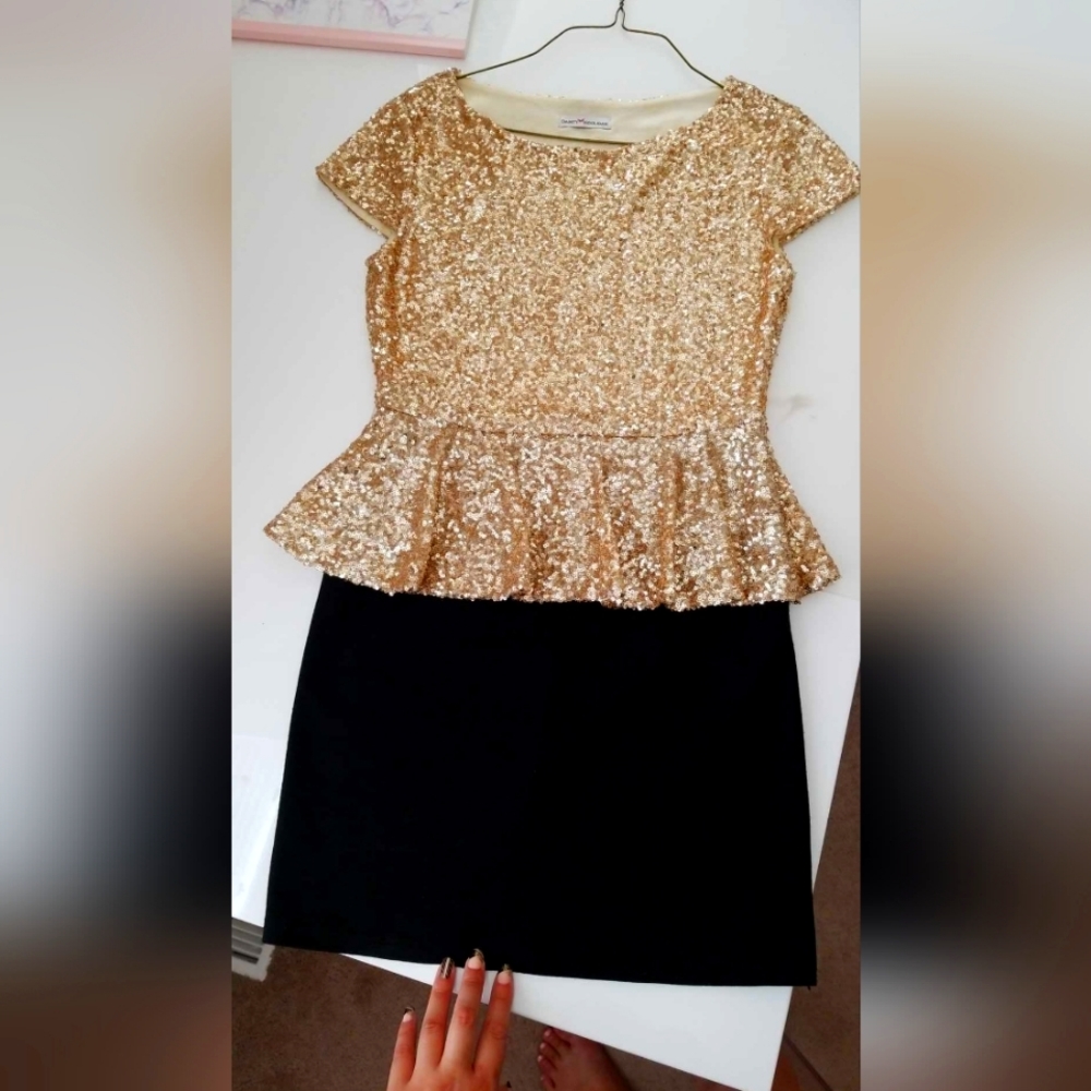 Sparkly mini dress